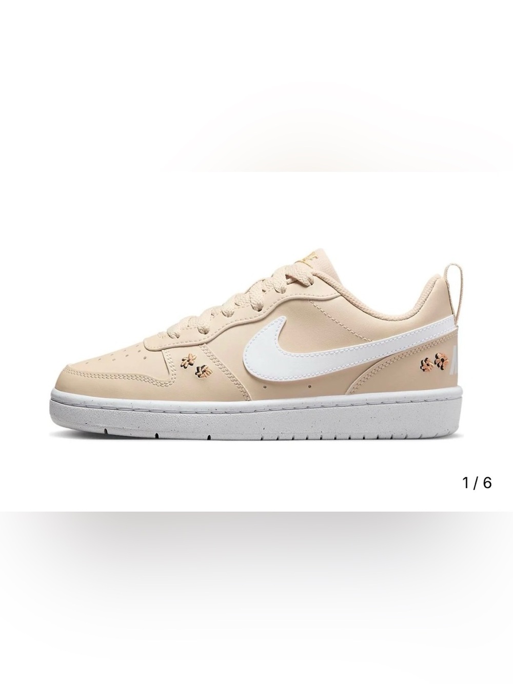 Nike GS) Nike Court Borough Recraft SE 'Sanddrift